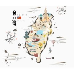 漂浮唯美台湾旅游景点集合