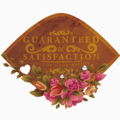 矢量复古印迹底纹