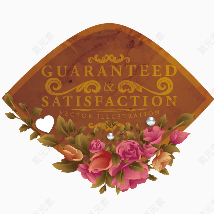 矢量复古印迹底纹