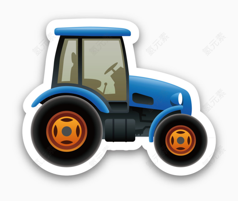 贴纸摩托车