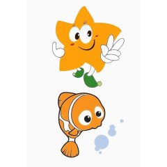 卡通五角星形象设计