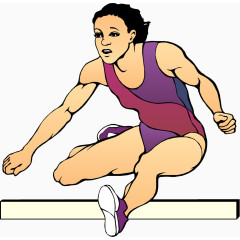 跨跑高清免扣素材