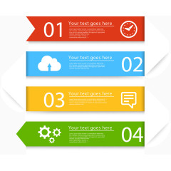 旋转彩色目录页