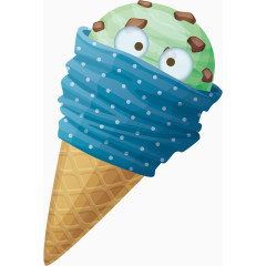 矢量卡通冰淇淋