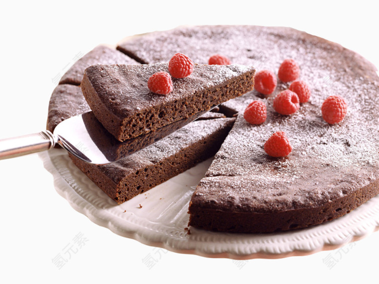 自制的香芋草莓蛋糕