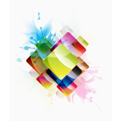 炫彩时尚正方形