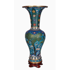 景泰蓝掐丝珐琅花瓶