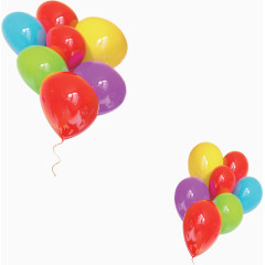 唯美精美气球节日庆祝