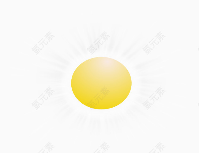 光芒四射太阳光线