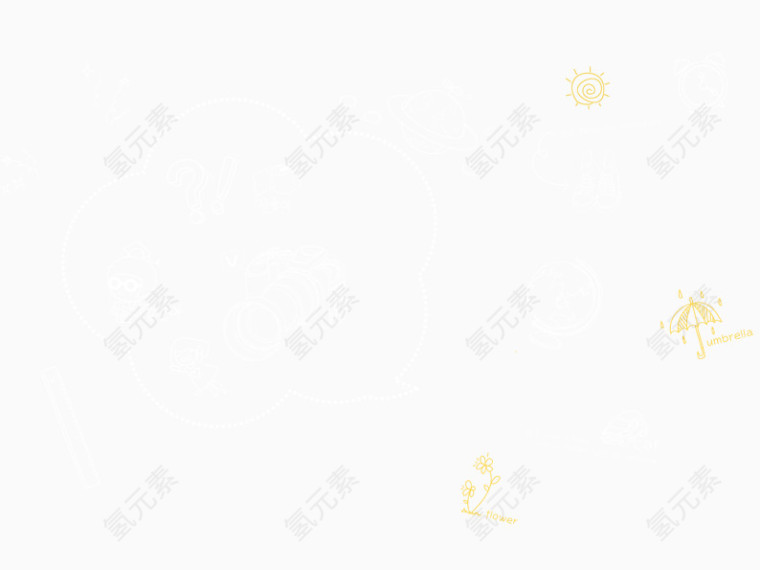 手绘照相机