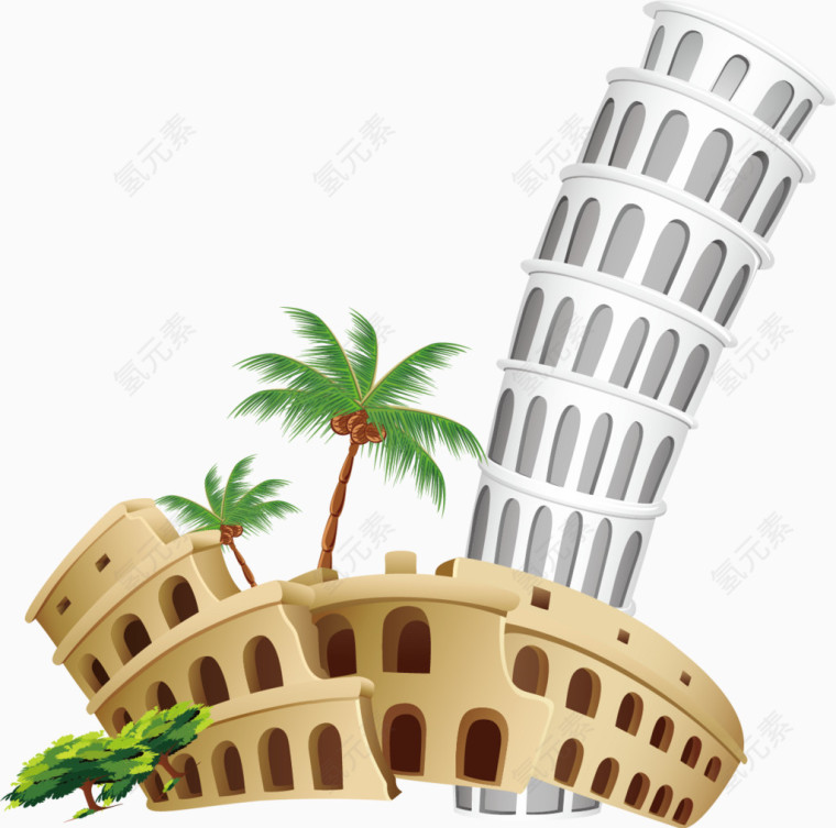 古建筑素材图片