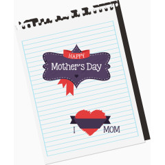 矢量纸张装饰图案免扣素材