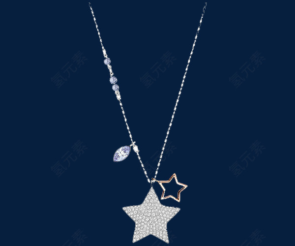 施华洛世奇首饰女式星星项链