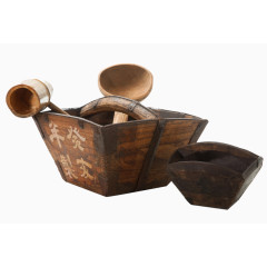 中国传统粮食储藏箱