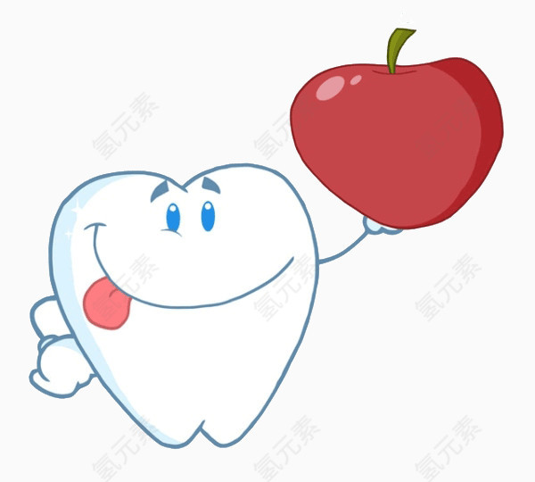 卡通牙齿素材
