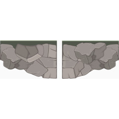 地下结构矢量效果