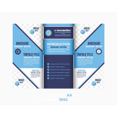 时尚画册设计排版矢量素材