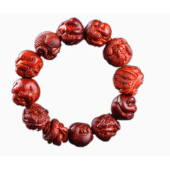 雕刻十二生肖猴年佛珠念珠