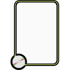 线条边框表格框素材