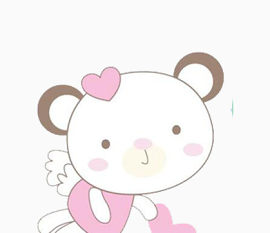 粉色小熊