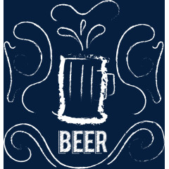 矢量啤酒菜单模版