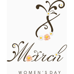 创意38妇女节创意图标矢量