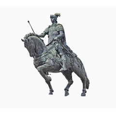 古罗马人像摆件