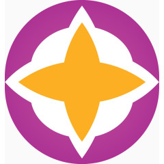 可爱简约不规则图形矢量图