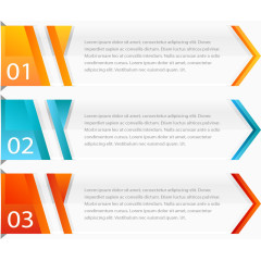 箭头横幅ppt目录