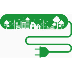 矢量图节能环保