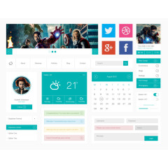 绿色UI控件工具包