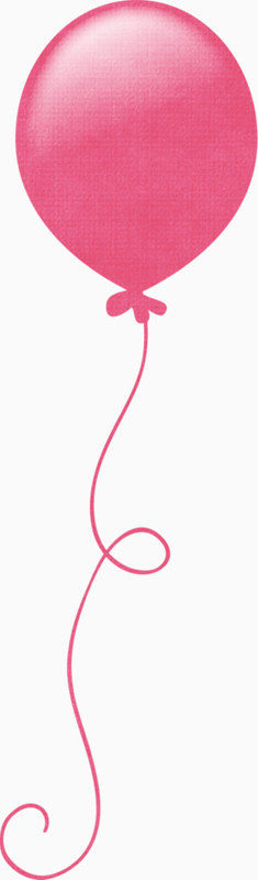 粉色气球