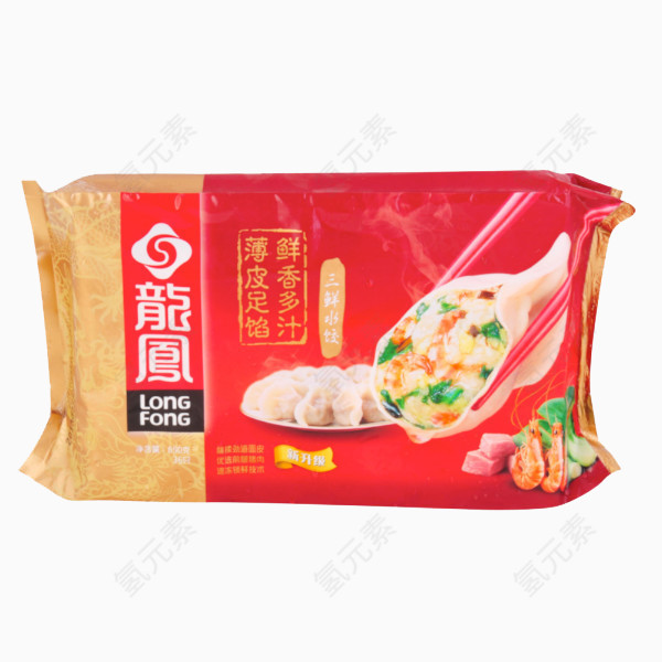 龙凤三鲜水饺