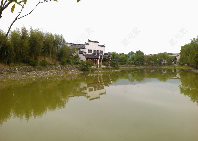徽式建筑免抠设计素材下载