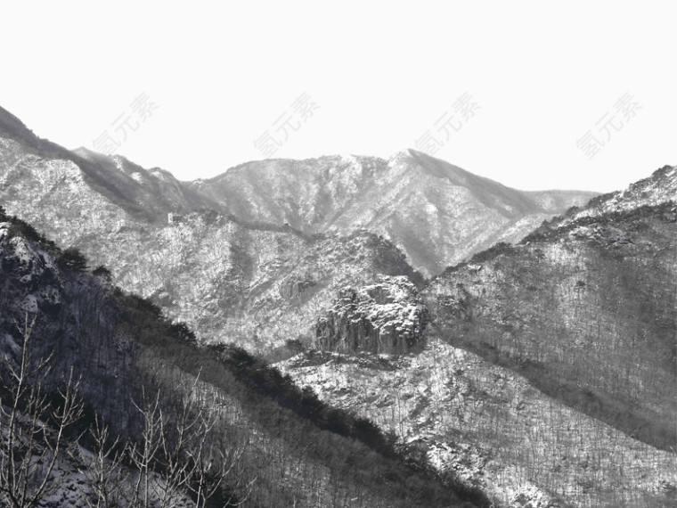 雪山景色