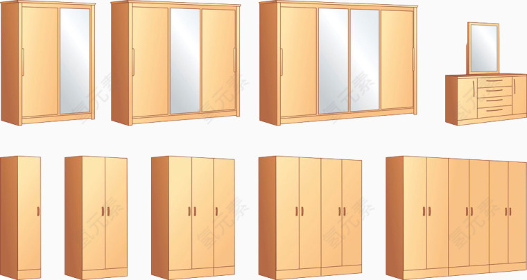 木制柜子设计图片