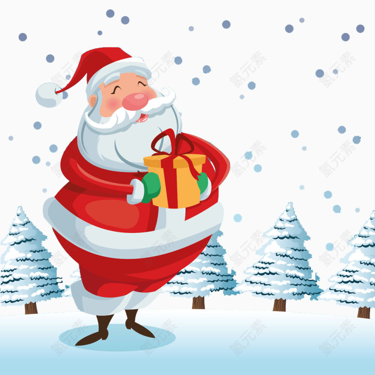 送礼的圣诞老人