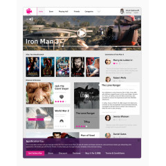 电影院应用程序UI