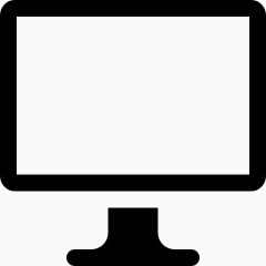 简笔画电脑图标