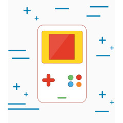 矢量扁平化MP4音乐播放器