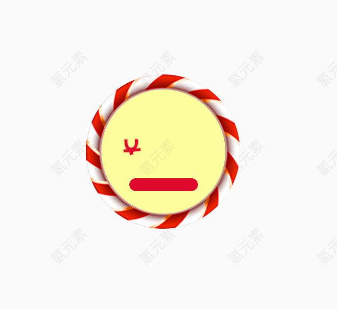 促销圆框