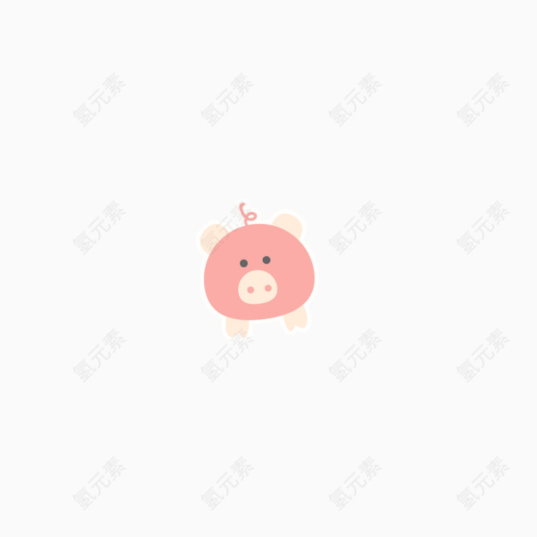 小猪贴纸