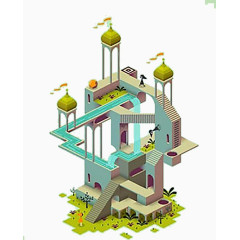 视觉错觉游戏建筑