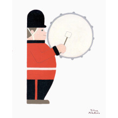 手绘打鼓英文字母