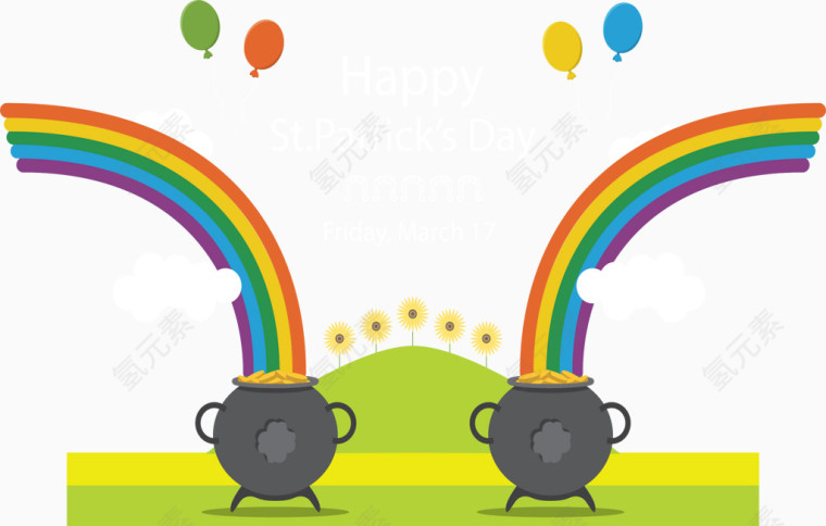 七色彩虹节日狂欢