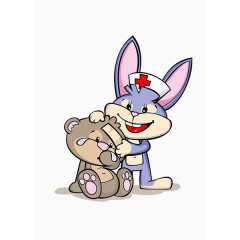 卡通小兔子素材