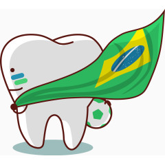 牙齿卫士矢量图