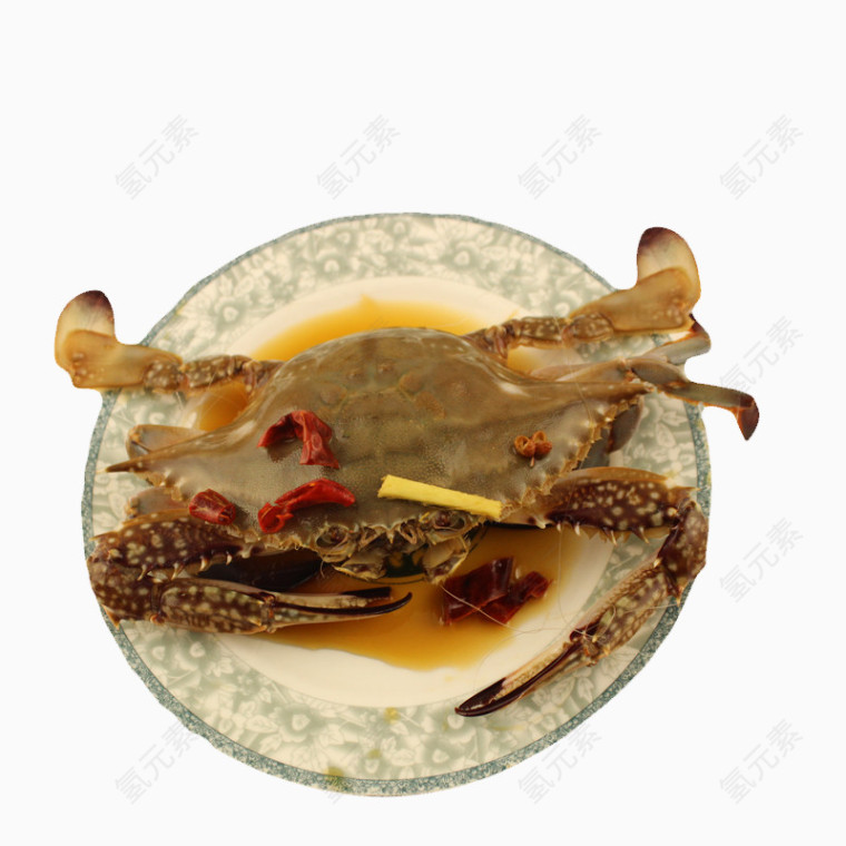 清蒸梭子蟹