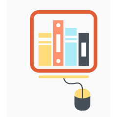 矢量电脑操作搜索素材