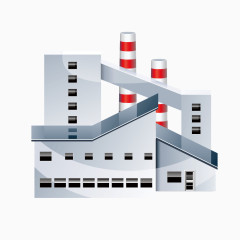 白色质感生产厂房